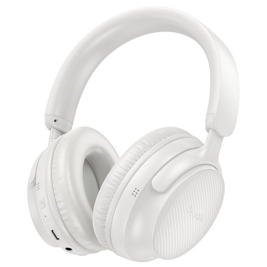 CASQUE SANS FIL BLUETOOTH - HOCO W53 - BLANC BRUME