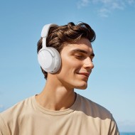 CASQUE SANS FIL BLUETOOTH - HOCO W53 - BLANC BRUME