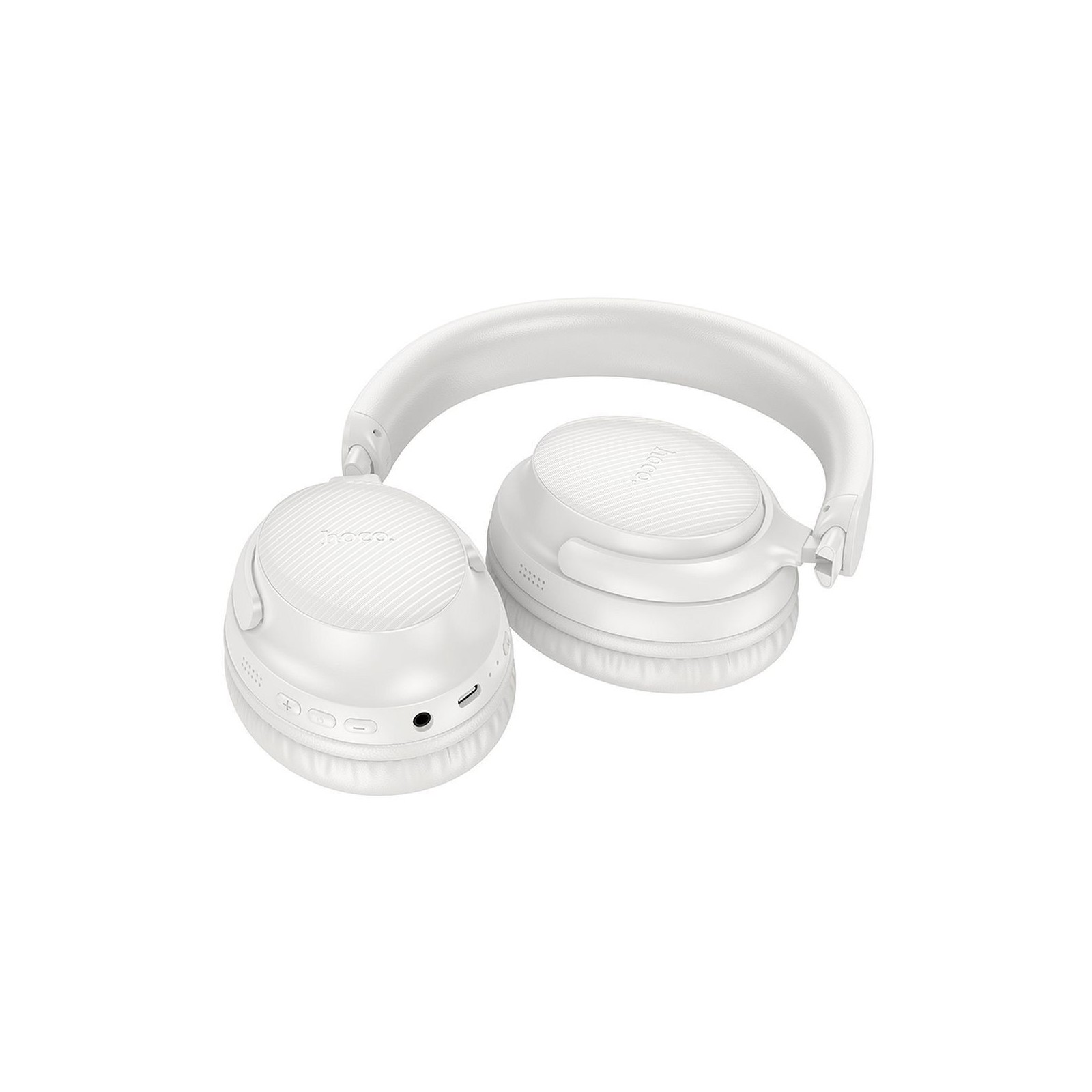 CASQUE SANS FIL BLUETOOTH - HOCO W53 - BLANC BRUME