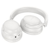 CASQUE SANS FIL BLUETOOTH - HOCO W53 - BLANC BRUME
