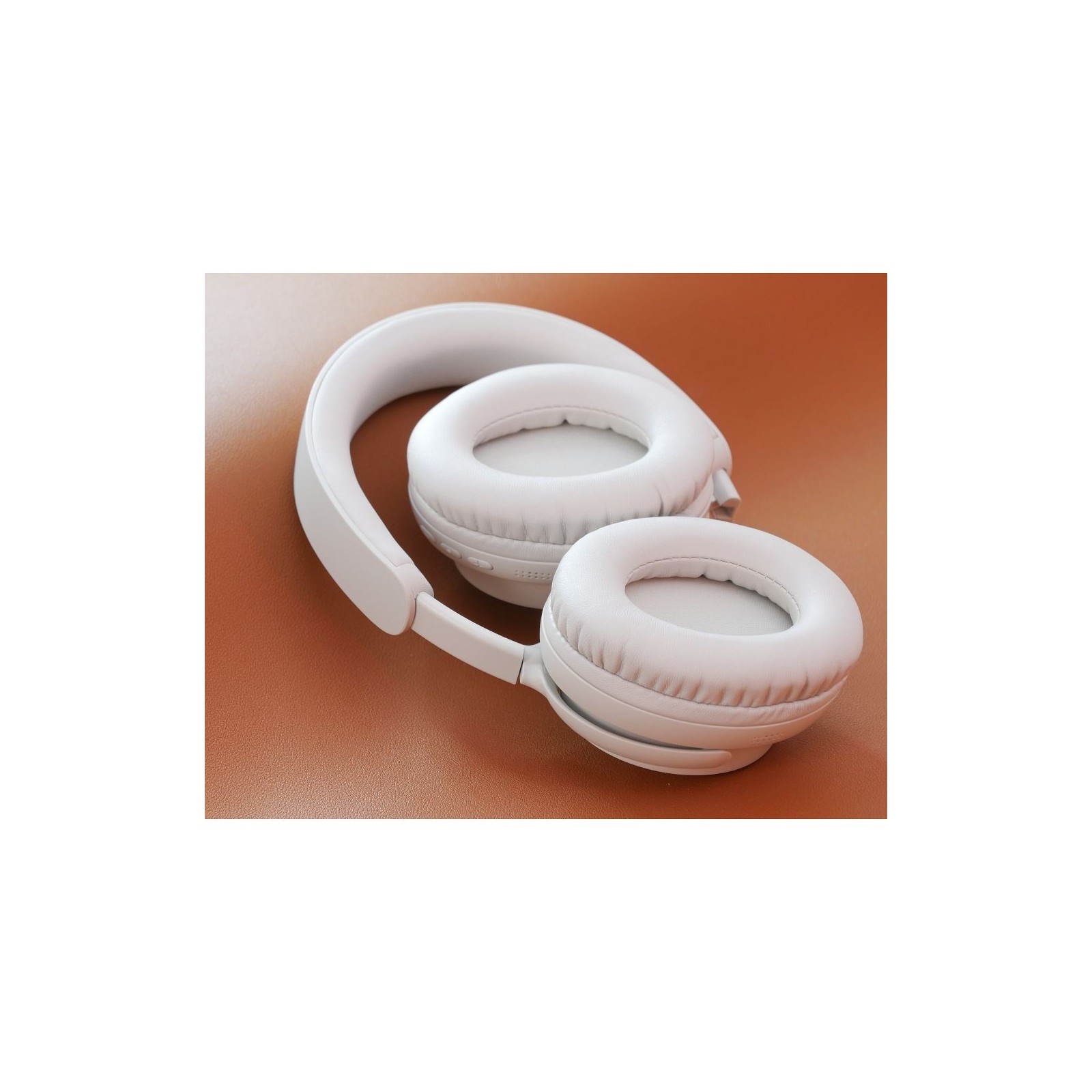 CASQUE SANS FIL BLUETOOTH - HOCO W53 - BLANC BRUME