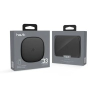CHARGEUR SANS FIL INDUCTION HAVIT H33 CERTIFIE QI 10W NOIR