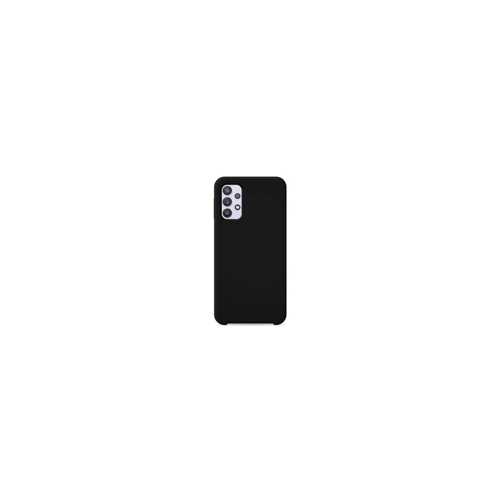COQUE EN SILICONE POUR SAMSUNG A32 - NOIR