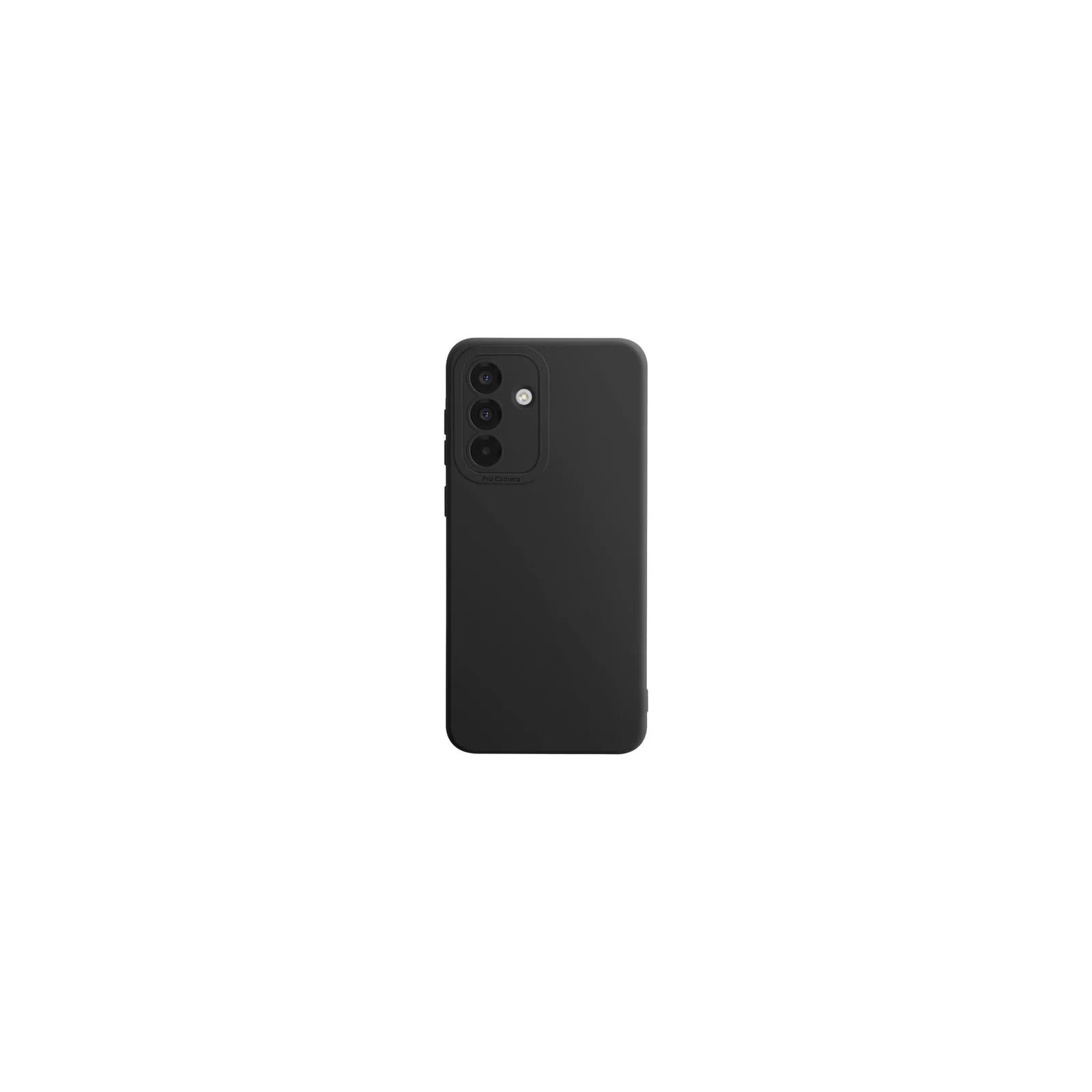 COQUE EN SILICONE POUR SAMSUNG A36 - NOIR