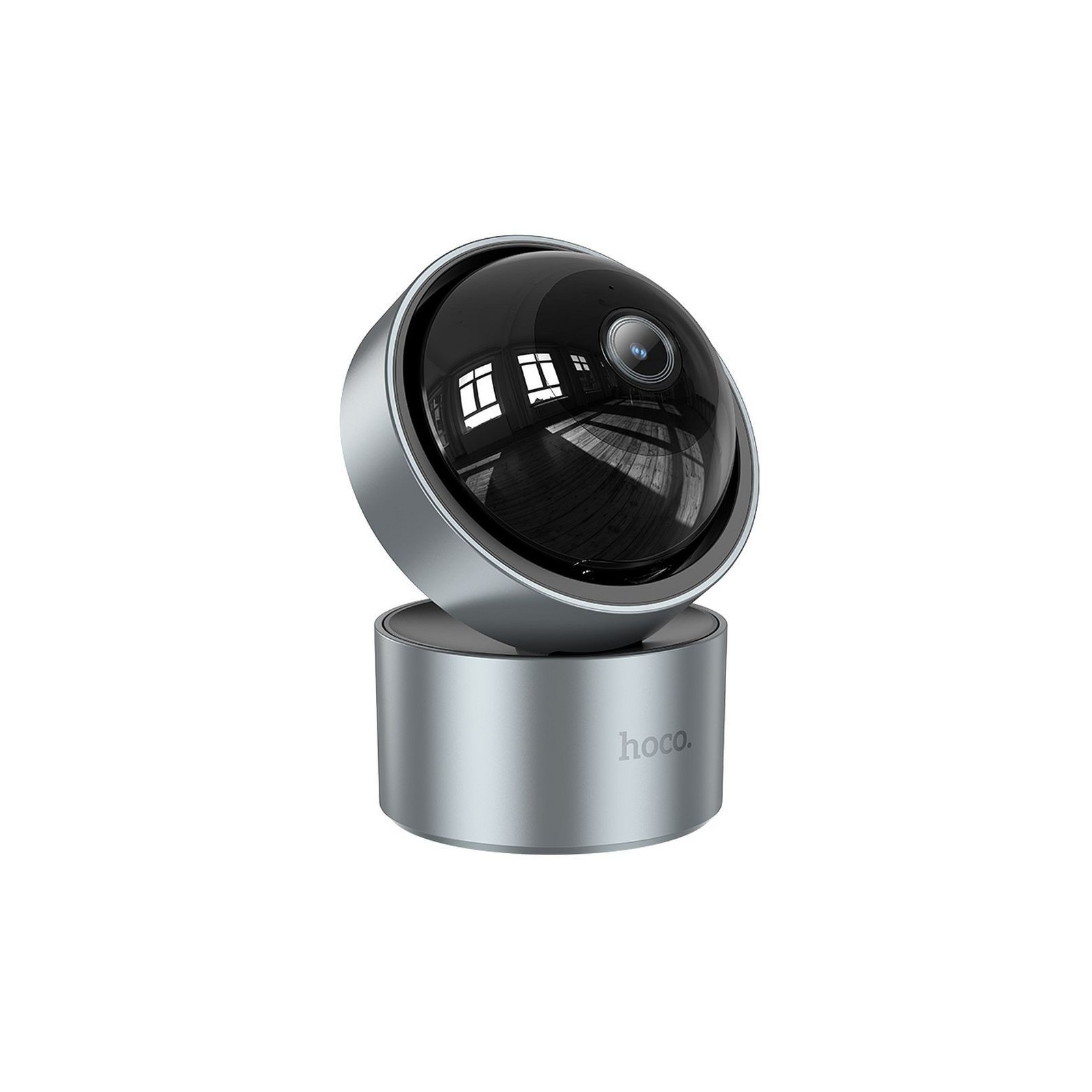 Caméra de surveillance intérieure PTZ Hoco D5 - HD - Gris