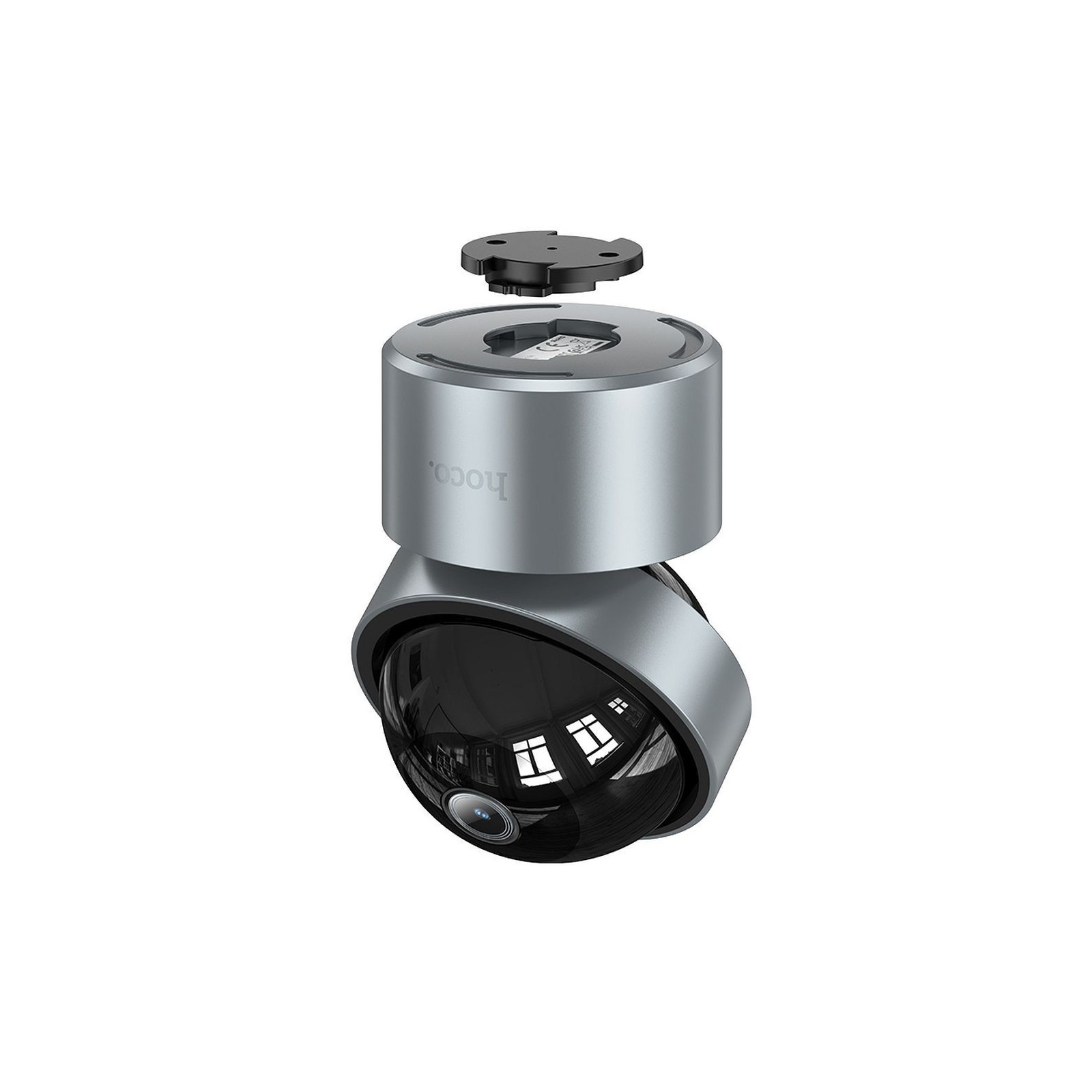 Caméra de surveillance intérieure PTZ Hoco D5 - HD - Gris