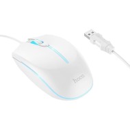 SOURIS GAMER FILAIRE HOCO GM37 - 2400 DPI - USB-A - BLANC