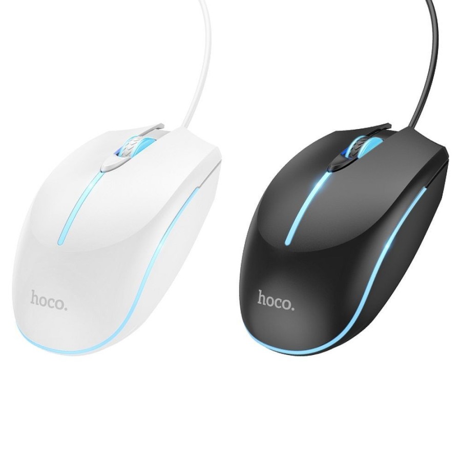 SOURIS GAMER FILAIRE HOCO GM37 - 2400 DPI - USB-A - NOIR
