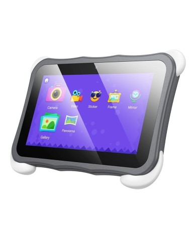 TABLETTE POUR ENFANTS HOCO A16 - ÉCRAN 7.0" HD - 4 GO / 32 GO - ANDROID 12 - WI-FI - GRIS