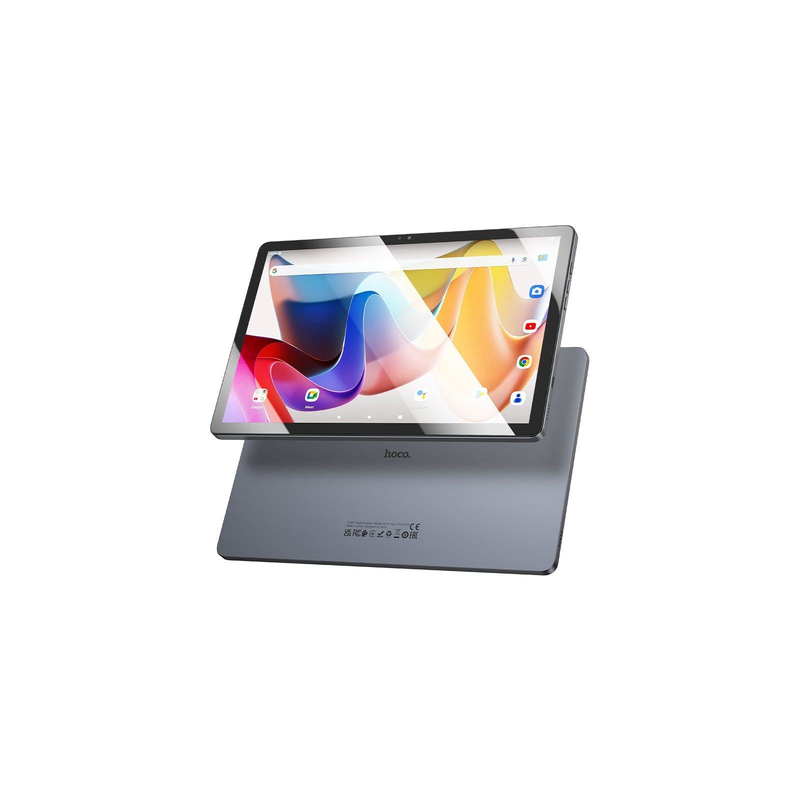 TABLETTE TACTILE HOCO HI14 - ÉCRAN 10.95" HD - 3 GO / 64 GO - 4G / SIM - WI-FI - ANDROID - GRIS