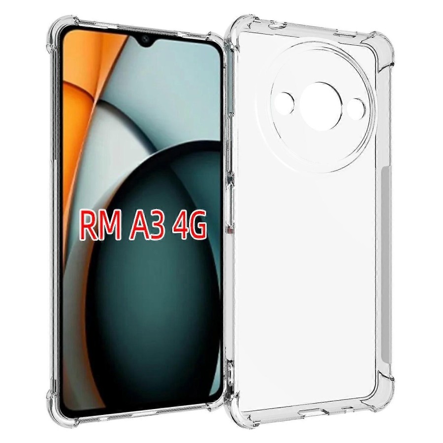 COQUE EN SILICONE  1 MM POUR XIAOMI  RM A3 POCO C61 - TRANSPARENT