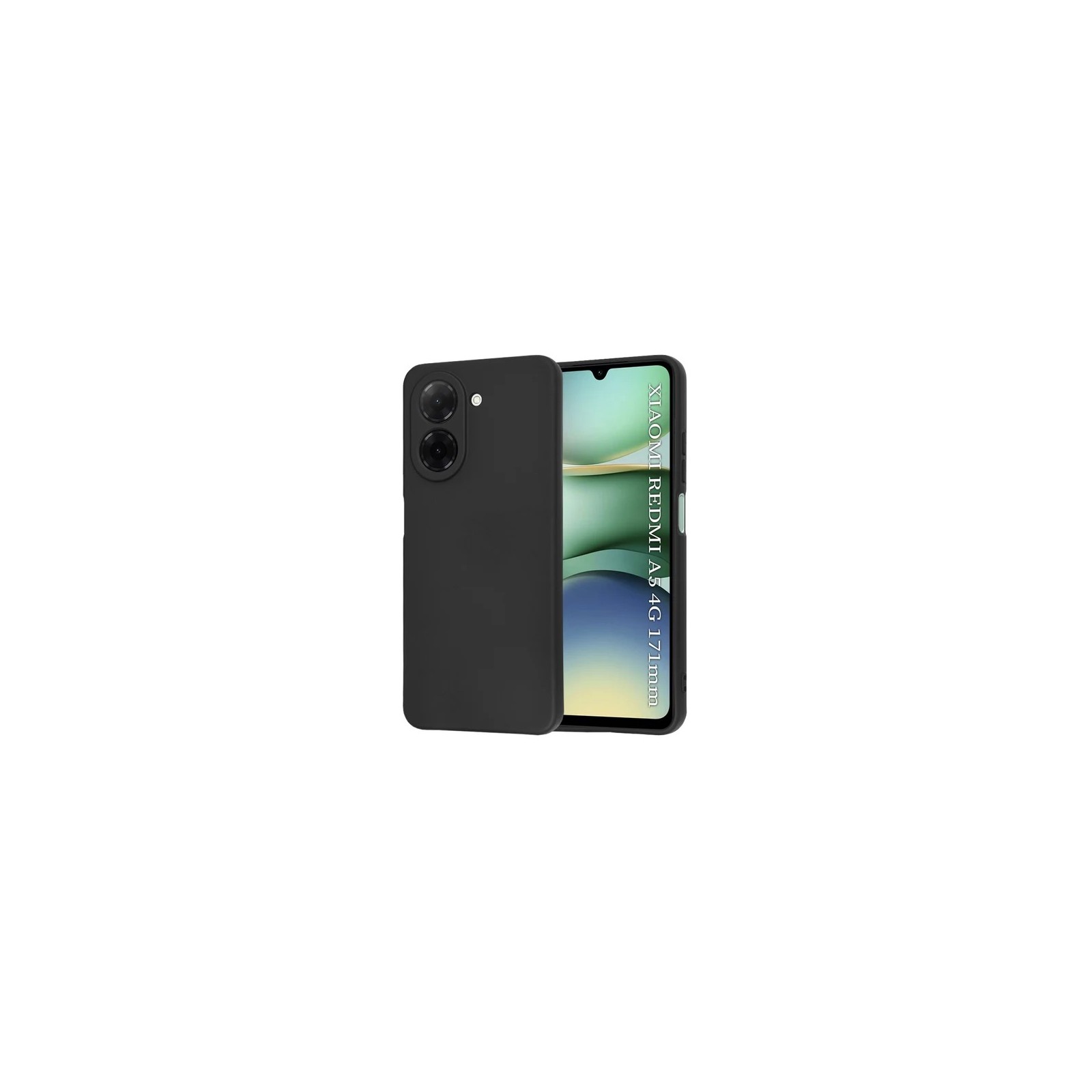 COQUE EN SILICONE POUR REDMI A5 4G - NOIR