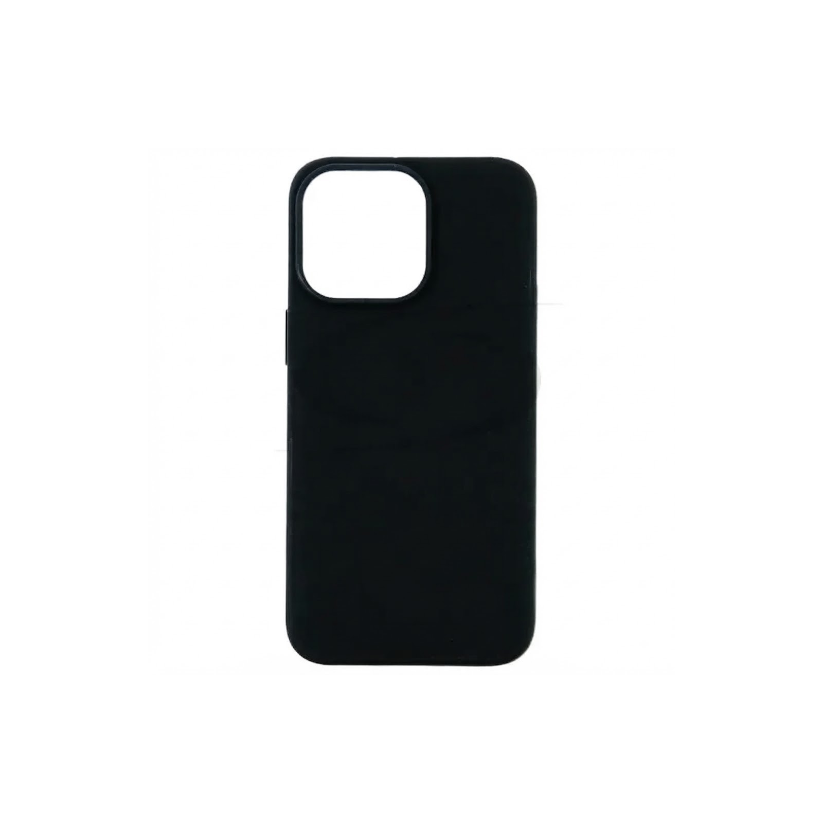COQUE EN SILICONE POUR IPHONE 15 PRO MAX - NOIR