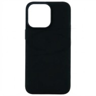 COQUE EN SILICONE POUR IPHONE 15 PRO MAX - NOIR