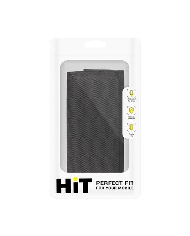 ÉTUI À CLAPET AIMANTÉ UNIVERSELLE TAILLE XL  - NOIR