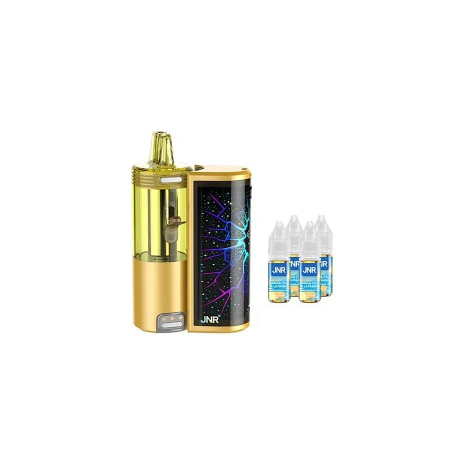 PUFF RECHARGEABLE JNR METEORITE 100K MANGUE FRUIT DE LA PASSION