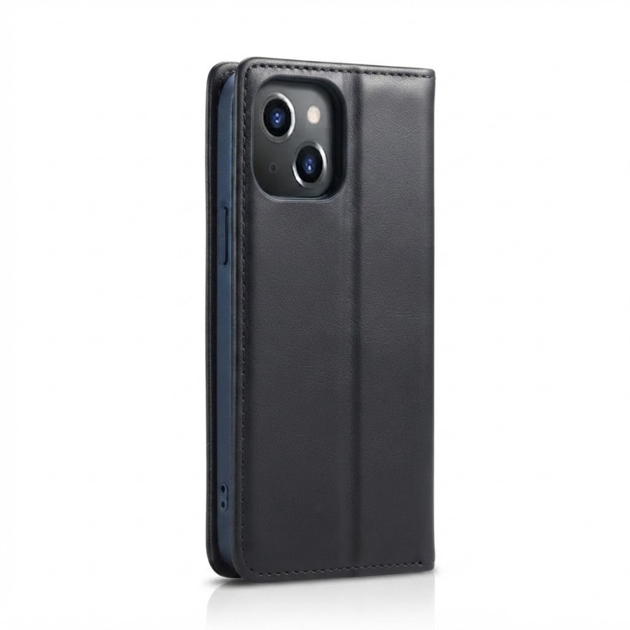ÉTUI À CLAPET AIMANTÉ POUR IPHONE 14 PLUS - NOIR