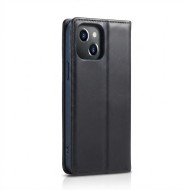 ÉTUI À CLAPET AIMANTÉ POUR IPHONE 14 PLUS - NOIR