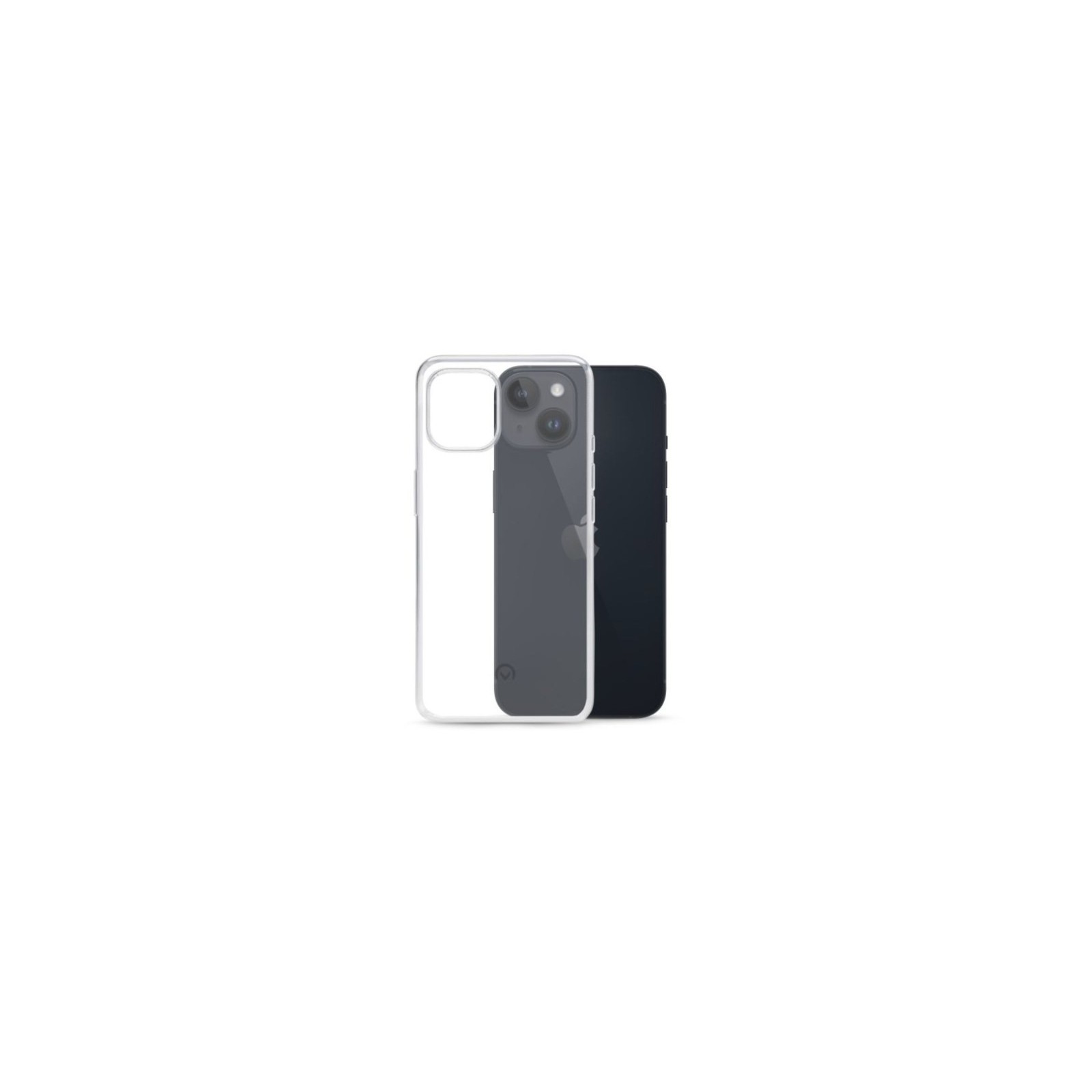 COQUE EN SILICONE  1 MM POUR IPHONE 14 - TRANSPARENT