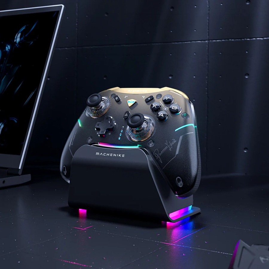 copy of Manette de Jeu Sans Fil Machenike G5Pro Max avec Station de Charge - Gris