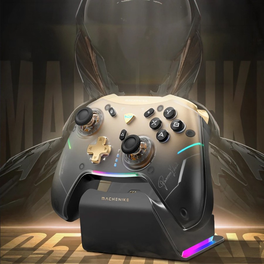 copy of Manette de Jeu Sans Fil Machenike G5Pro Max avec Station de Charge - Gris