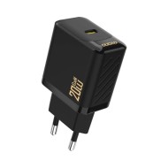 Chargeur secteur rapide GaN USB-C Dudao A26 20W PD Noir