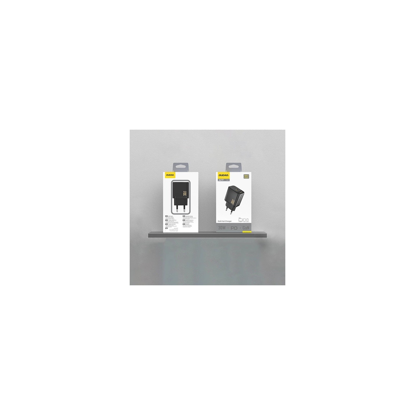 Chargeur Secteur USB-C Dudao A27P 30W PD GaN - Noir