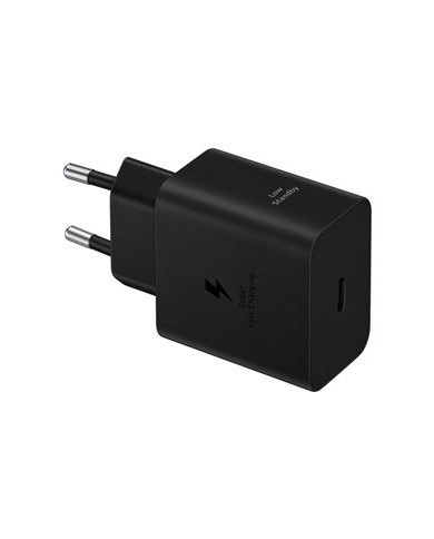 Chargeur Secteur Rapide Samsung 45W USB-C GaN (Sans Câble) - Noir