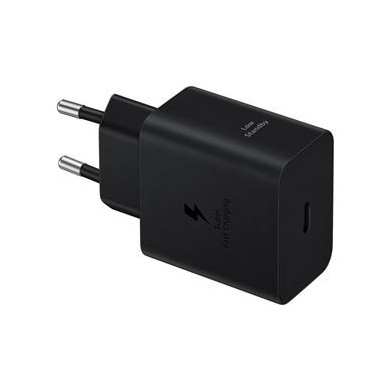 Chargeur Secteur Rapide Samsung 45W USB-C GaN (Sans Câble) - Noir