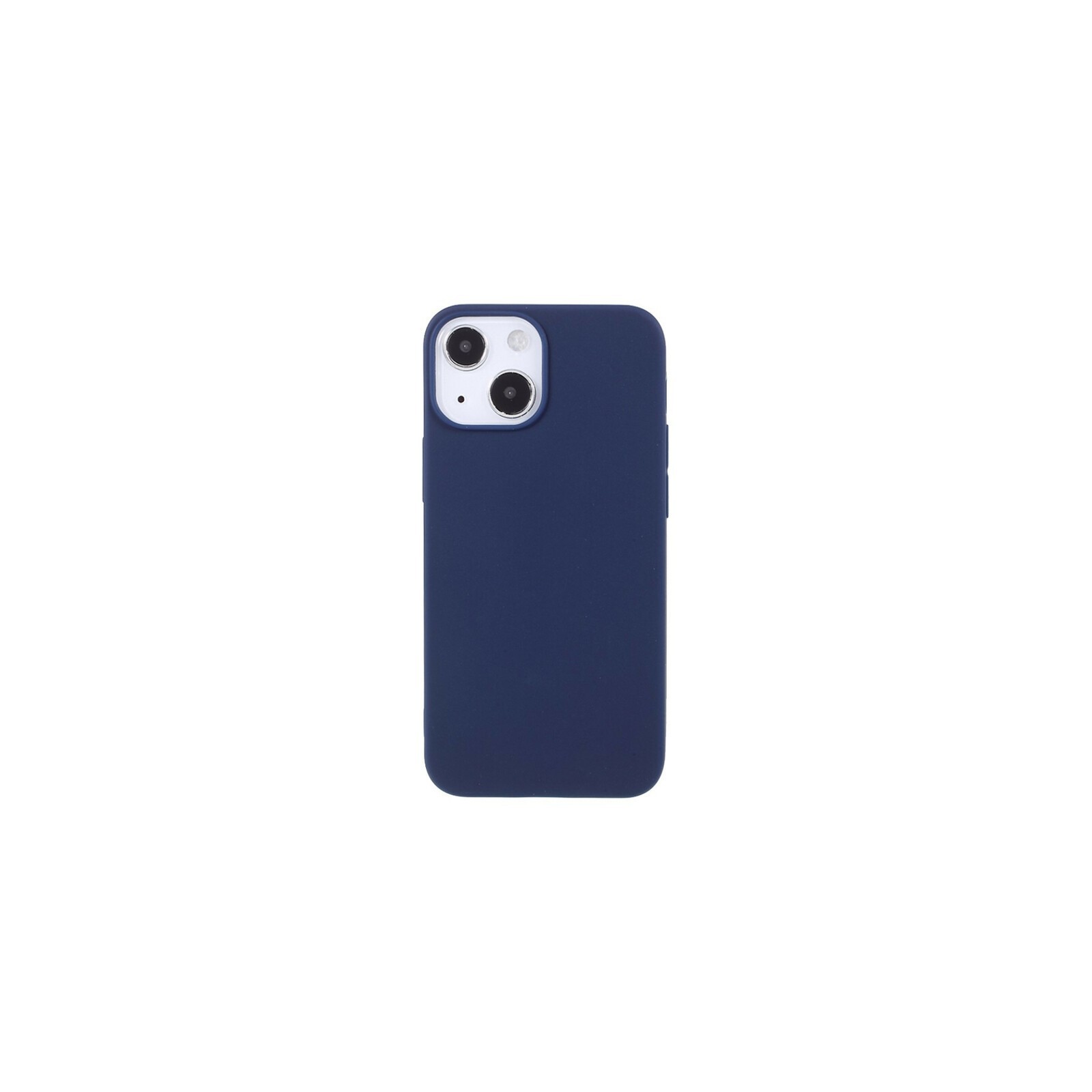 COQUE EN SILICONE  POUR IPHONE 13 MINI - BLEU FONCÉ