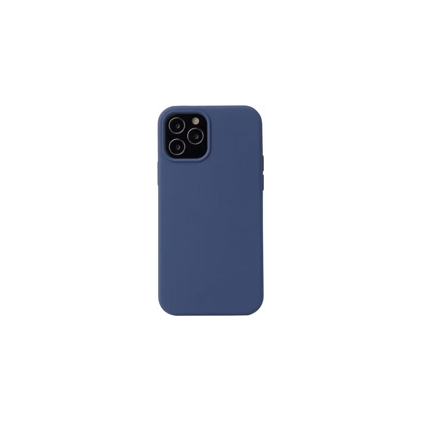 COQUE EN SILICONE  POUR IPHONE 13 MINI - BLEU MARINE