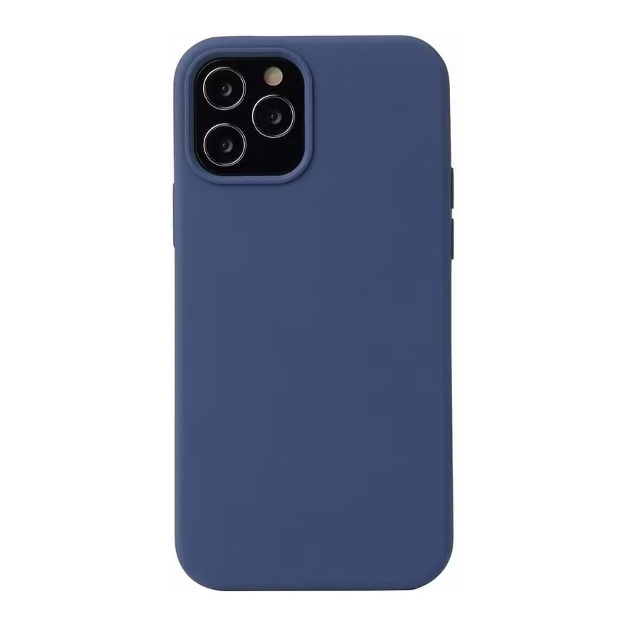 COQUE EN SILICONE  POUR IPHONE 13 MINI - BLEU MARINE