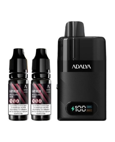 PUFF RECHARGEABLE ADALYA LEVO 30K LADY KILLER PÊCHE MANGUE MENTHE