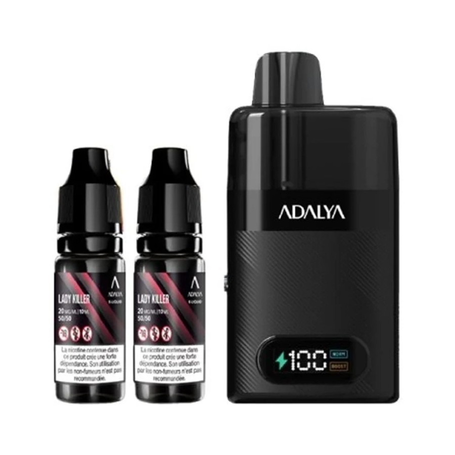 PUFF RECHARGEABLE ADALYA LEVO 30K LADY KILLER PÊCHE MANGUE MENTHE