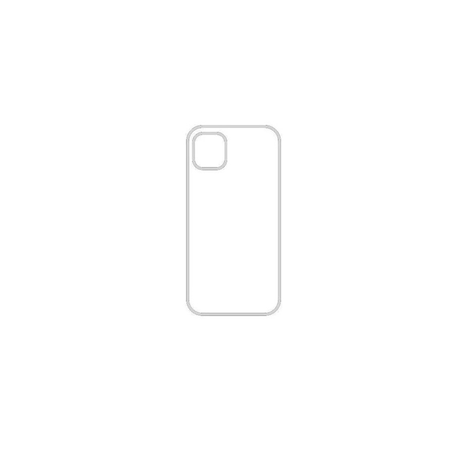 COQUE EN SILICONE  0.5 MM POUR IPHONE 12 MINI - TRANSPARENT