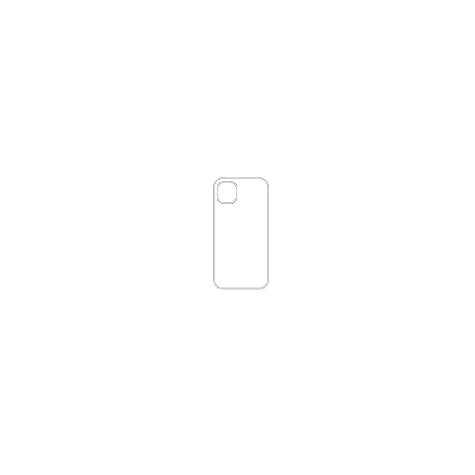 COQUE EN SILICONE  1.8 MM POUR IPHONE 12 MINI - TRANSPARENT