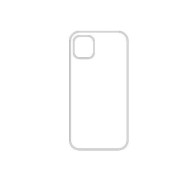 COQUE EN SILICONE  1.8 MM POUR IPHONE 12 MINI - TRANSPARENT