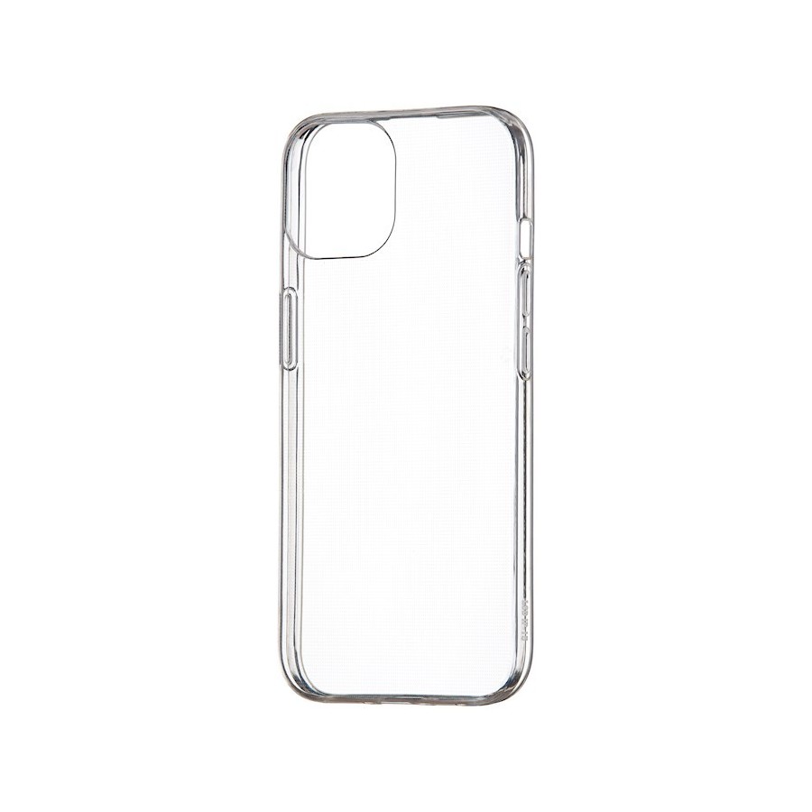 COQUE EN SILICONE  1 MM POUR IPHONE 12 MINI - TRANSPARENT