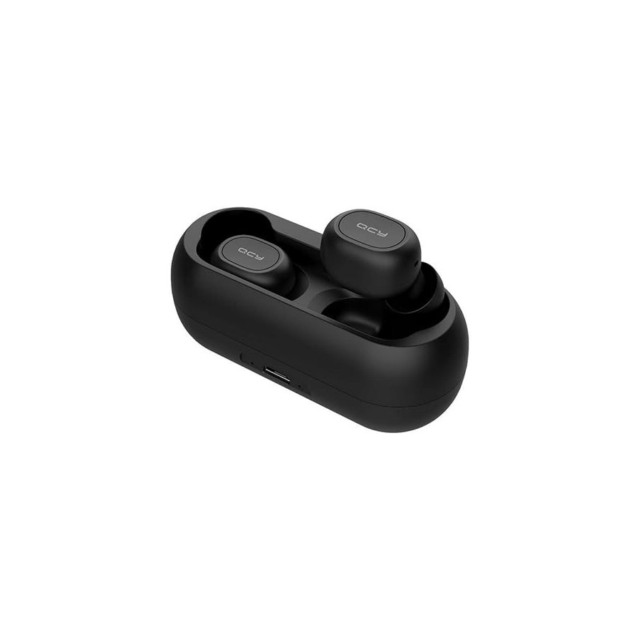 ÉCOUTEURS BLUETOOTH 5.0 TWS QCY T1C - RÉDUCTION DE BRUIT - NOIR