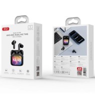 ÉCOUTEURS BLUETOOTH XO X50 TWS BLUETOOTH 6.0 ANC + ENC - NOIR