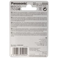 BLISTER DE 4 PILES PANASONIC GENERAL PURPOSE AAA R03 (R03BE 4BP)