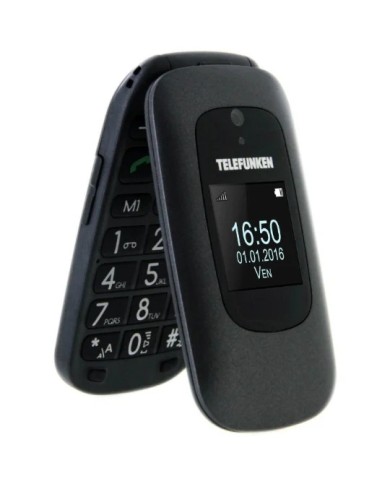 TELEPHONE PORTABLE CLAPET TELEFUNKEN TM 250 NOIR