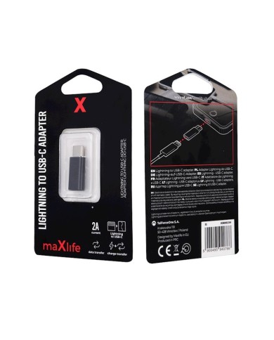 ADAPTATEUR LIGHTNING VERS USB-C MAXLIFE