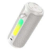 ENCEINTE PORTABLE BLUETOOTH HOCO HC50 - 8W - TWS - RGB - ÉTANCHE - BLANCHE