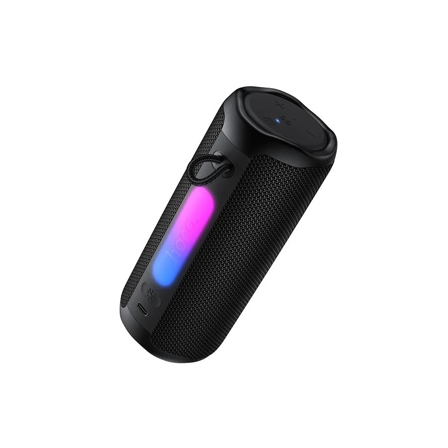 ENCEINTE PORTABLE BLUETOOTH HOCO HC50 - 8W - TWS - RGB - ÉTANCHE - NOIRE