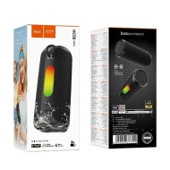ENCEINTE PORTABLE BLUETOOTH HOCO HC50 - 8W - TWS - RGB - ÉTANCHE - NOIRE