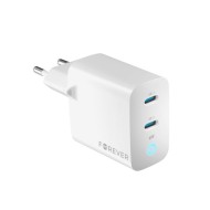 CHARGEUR SECTEUR GAN PD QC FOREVER TC-06-65CC - 65W - 2 X USB-C - BLANC