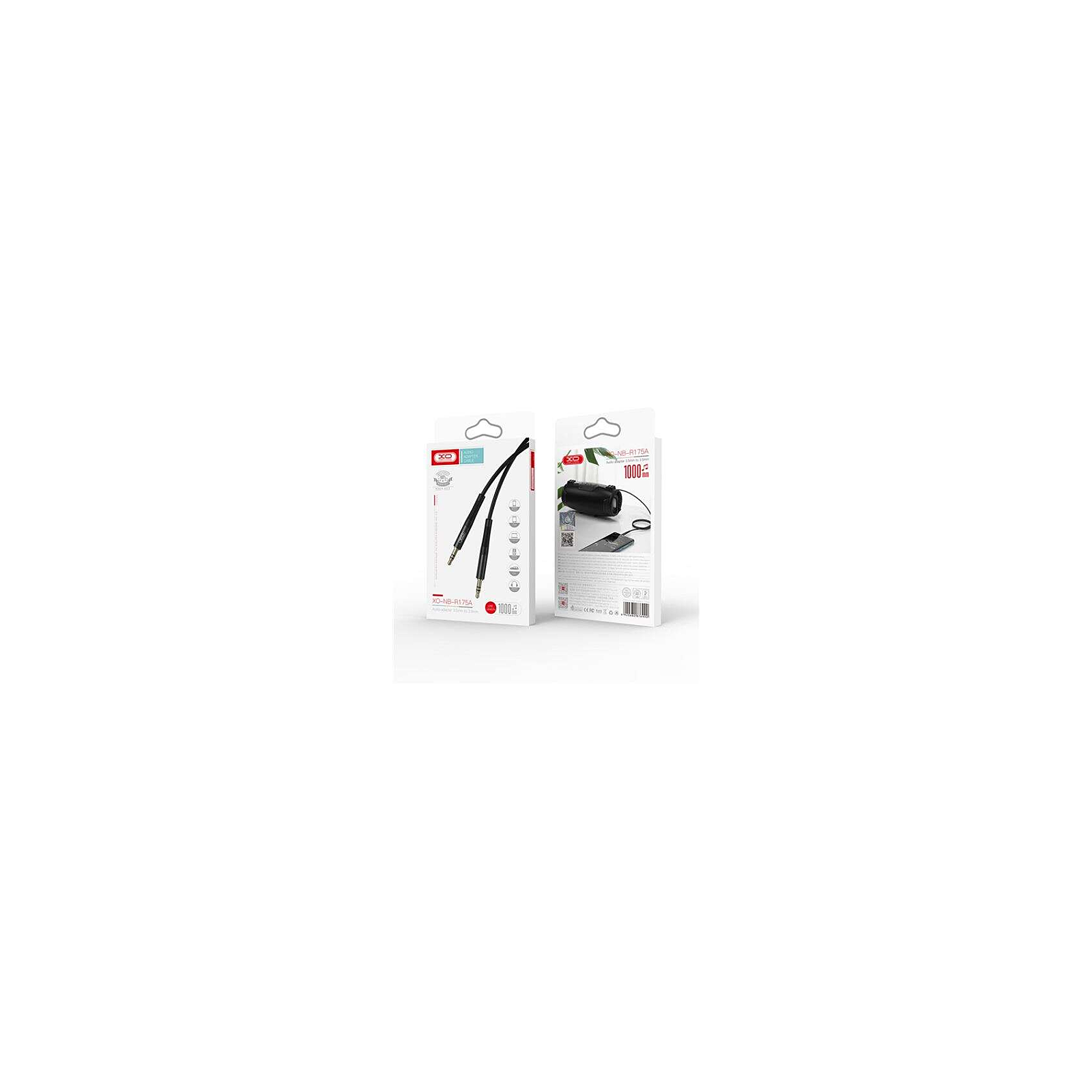 CÂBLE AUDIO MINI JACK XO NB-R175A - PRO SERIES ALUMINIUM - 1 M