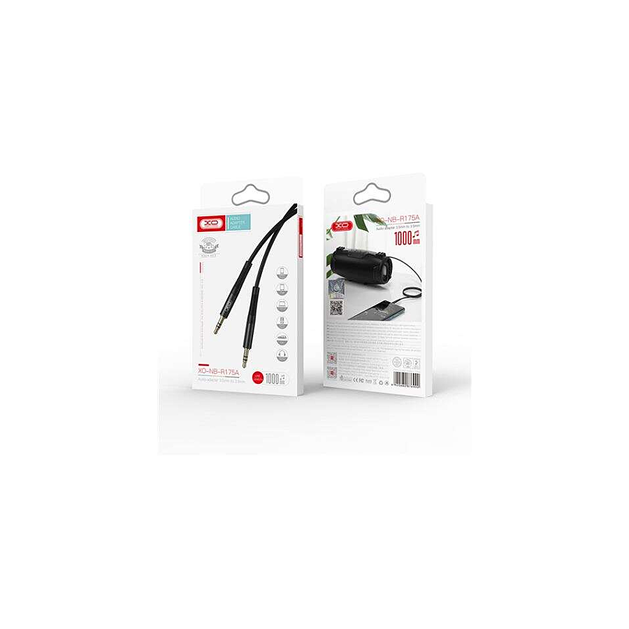 CÂBLE AUDIO MINI JACK XO NB-R175A - PRO SERIES ALUMINIUM - 1 M