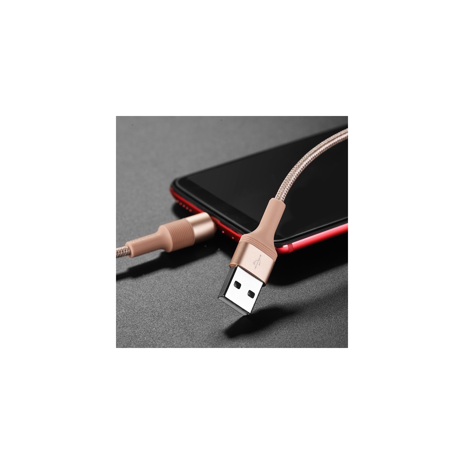 CÂBLE USB VERS USB-C BOROFONE BX21 - 1,0 M - 3A(15W) - OR